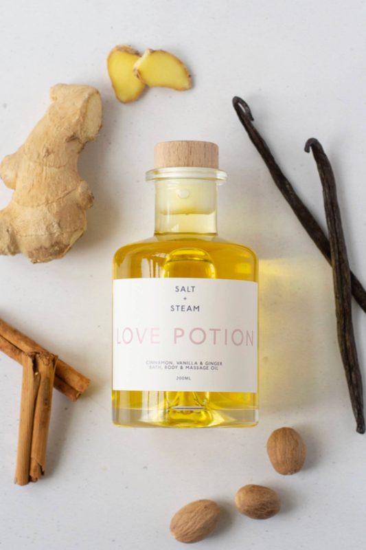 Love Potion - Spiced Bath, Body & Massage Oil 200ml