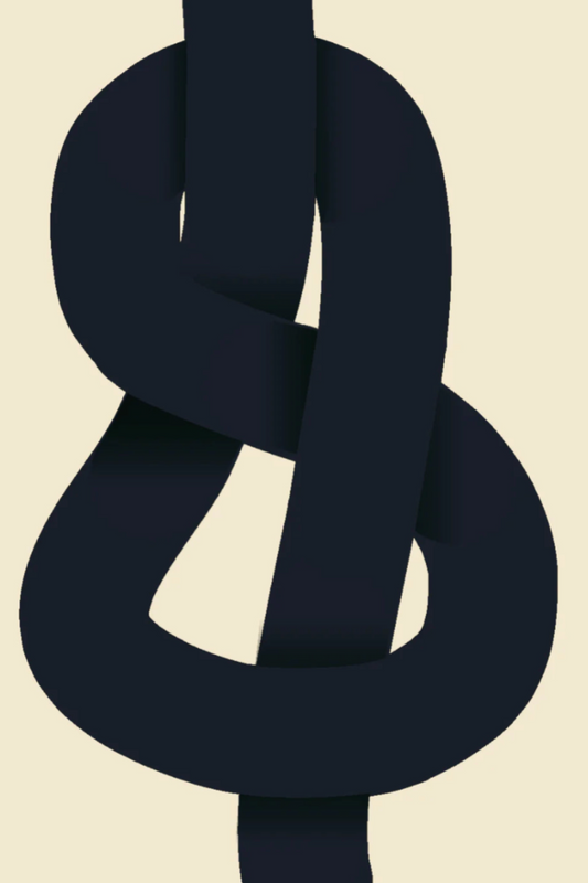 The Knot By Nina Bruun | Art Print
