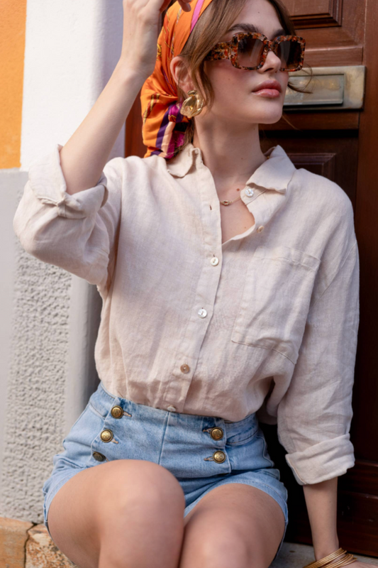 Louise linen shirt