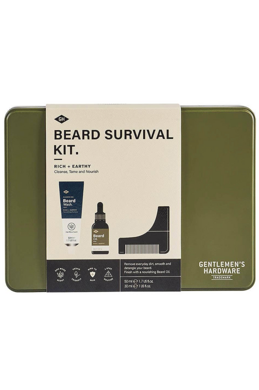 Gentlemen's Hardware Beard Survival Kit