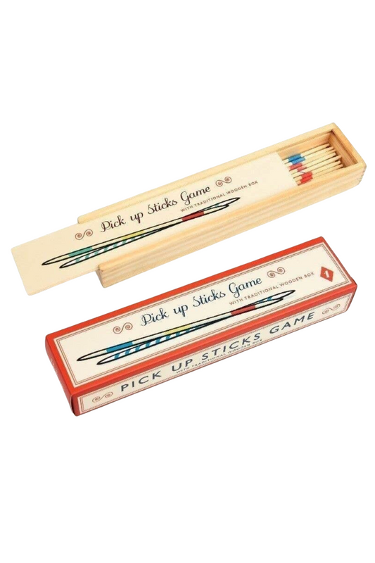 Wooden Pick Up Sticks Game