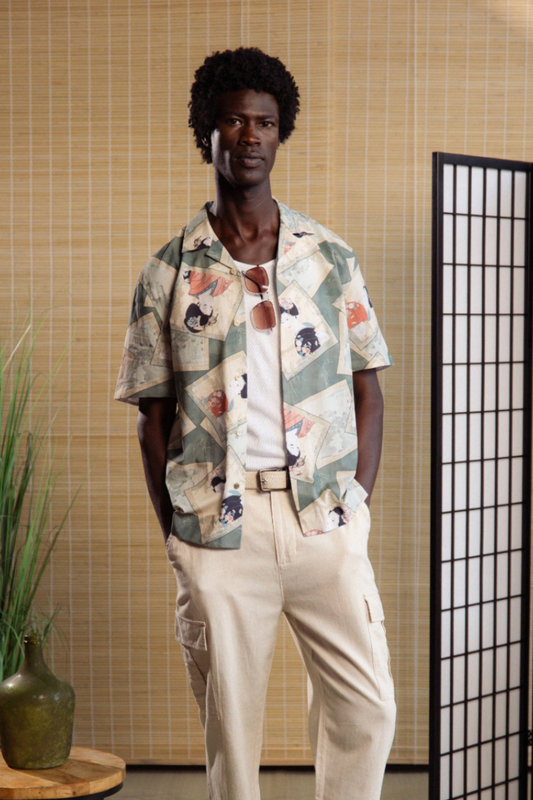 Geisha Collared Shirt