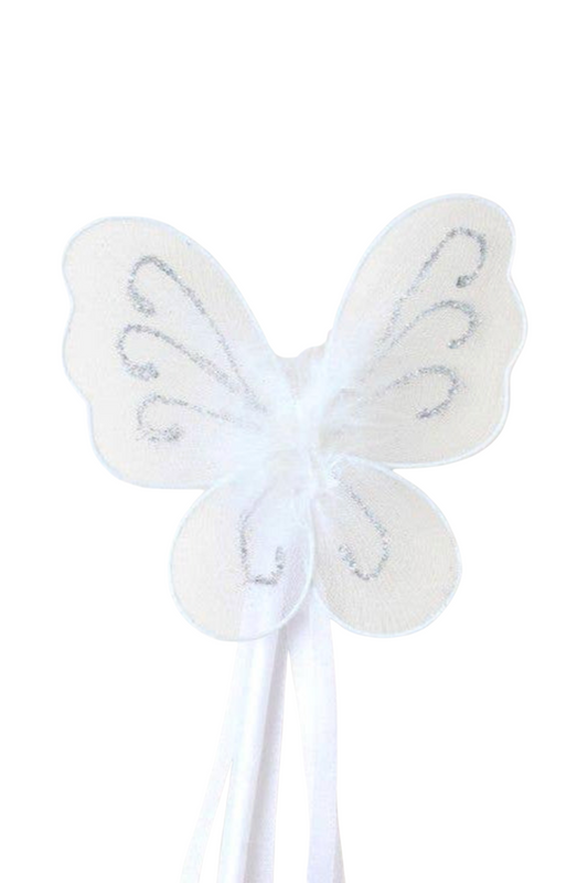 White Butterfly Wand