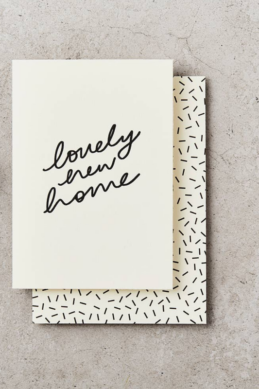'Lovely New Home' Card