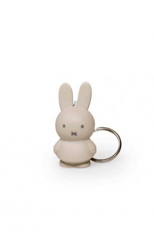 Miffy Keyring - Sand Beige/ Off White
