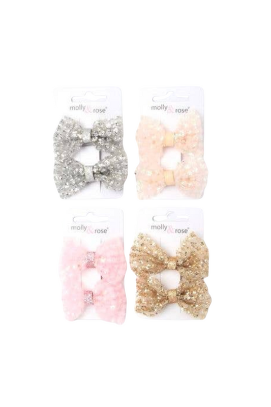 Glitter Bows (2 Pack)