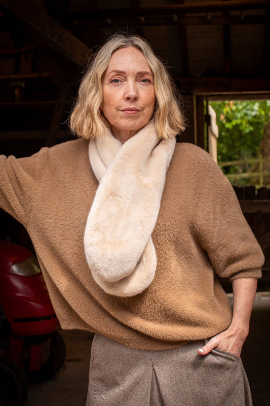 Verity Faux Fur Scarf
