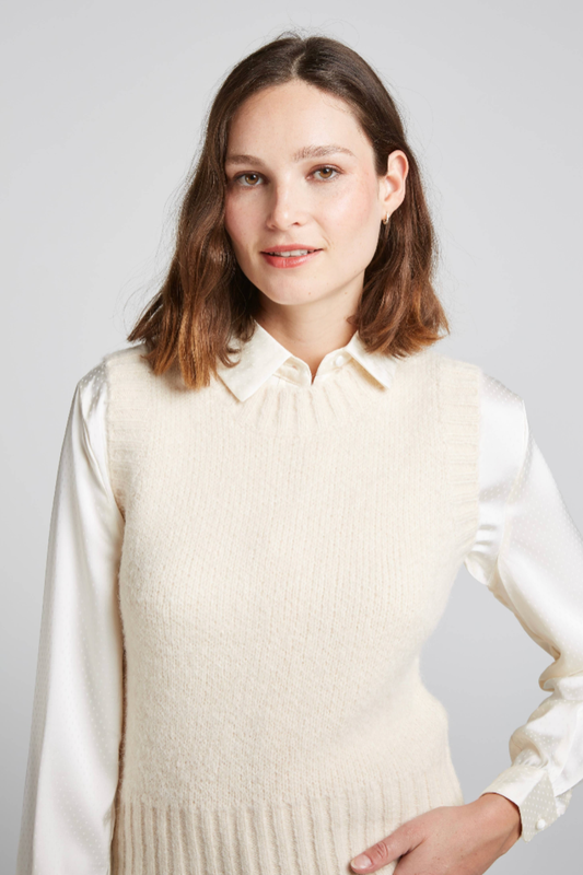 PIERROT - Sleeveless Sweater