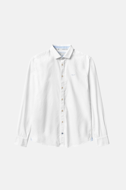 Basic Long Sleeve Oxford Shirt
