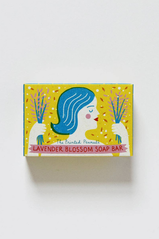 The Printed Peanut's Lavender Blossom Soap Bar