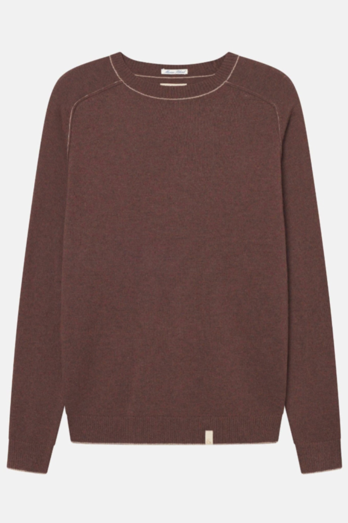 Merino Blend Knit Sweater - Lumber