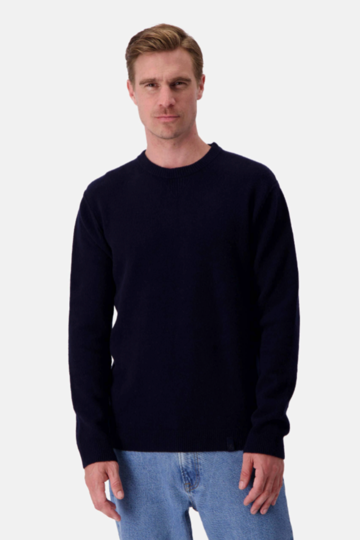 Woolen Touch Sweater in Navy