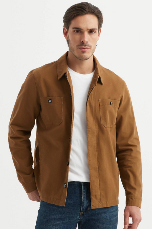 Worker Jacket- Cognac