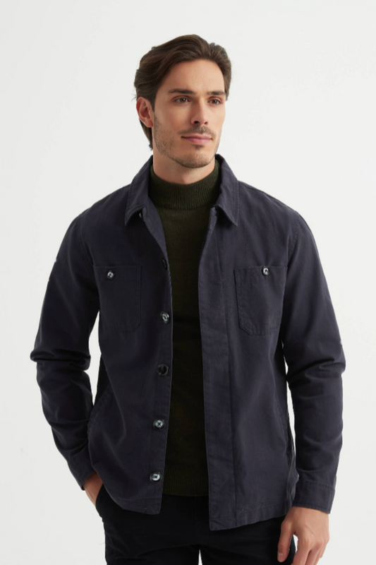 Worker Jacket - Marine Navy