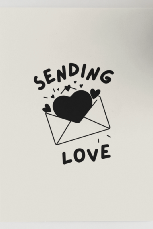 'Sending Love' Card