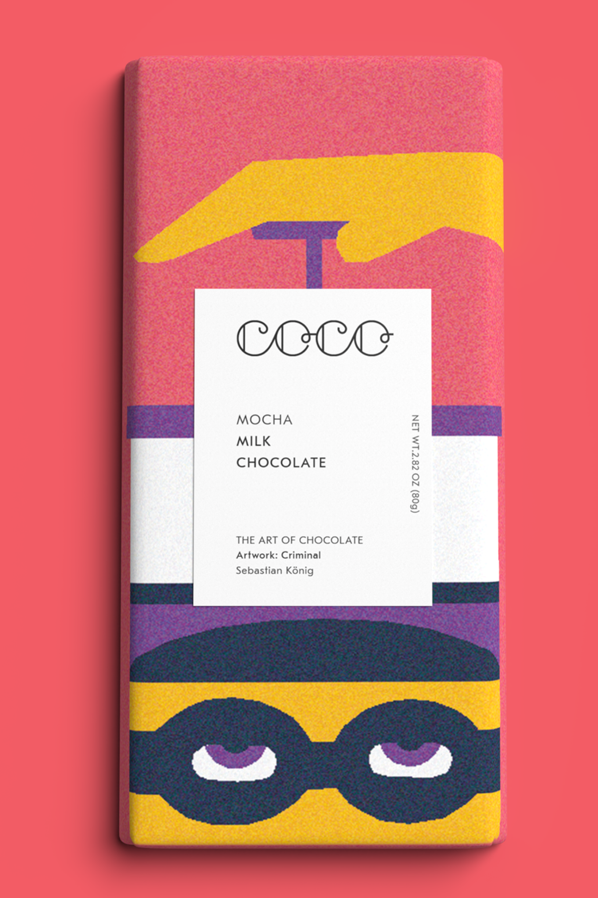 Mocha Milk Chocolate Bar
