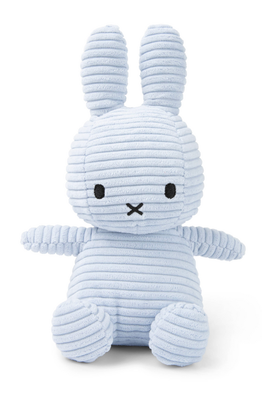 Miffy Plush - Corduroy Ice Blue
