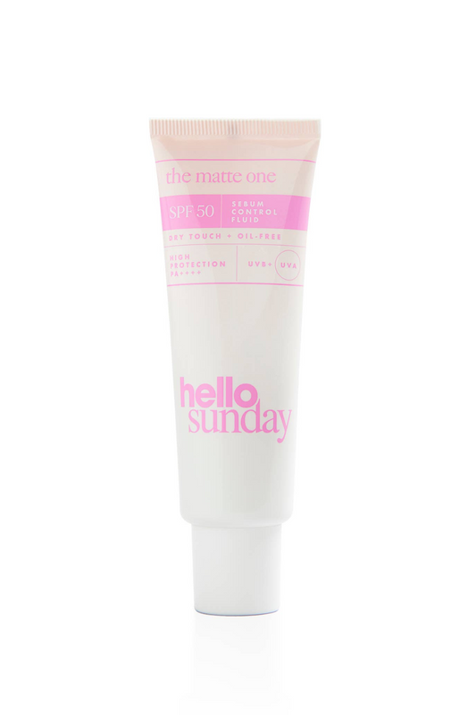 Hello Sunday - Hello Sunday The Matte Oil Control Moisturiser SPF50 50ml