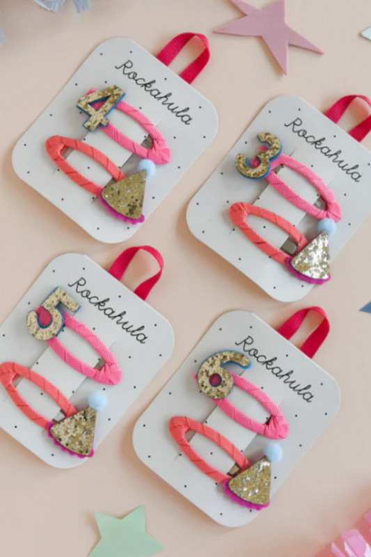 Birthday Hair Clips