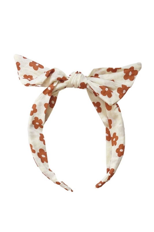 Flower Power Tie Headband