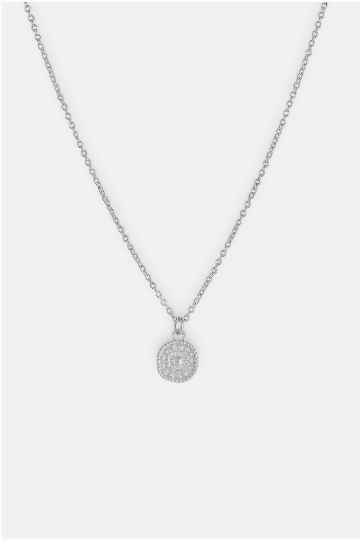 Silver Coin Necklace