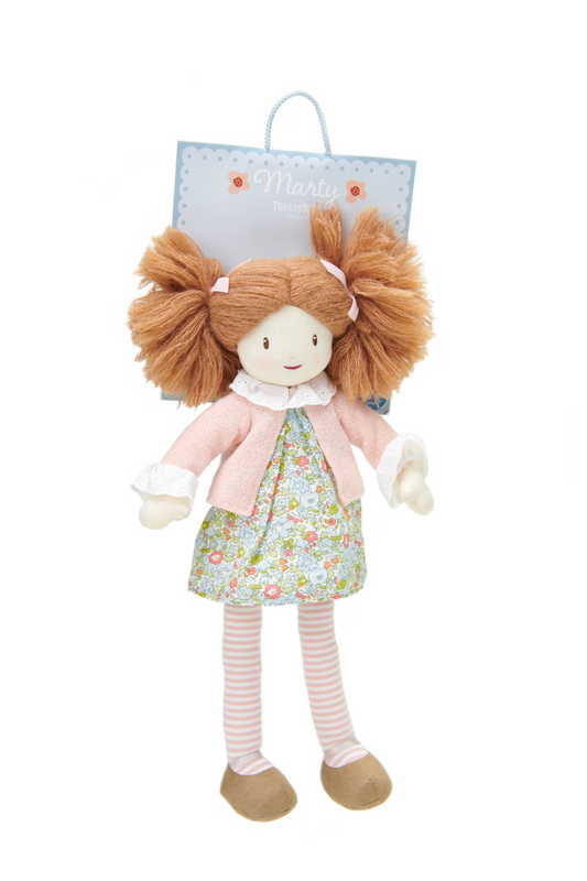 Marty Floral Rag Doll