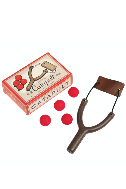 Catapult Toy With 4 Foam Balls
