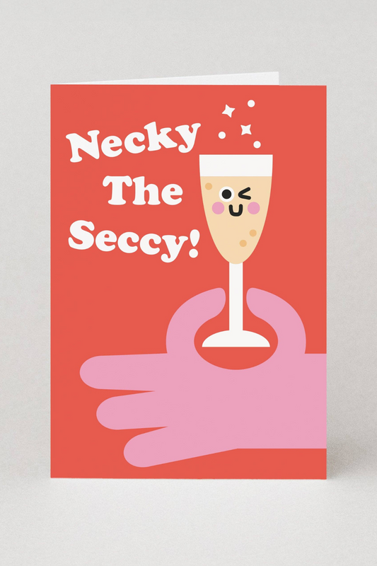Necky The Seccy Birthday Card
