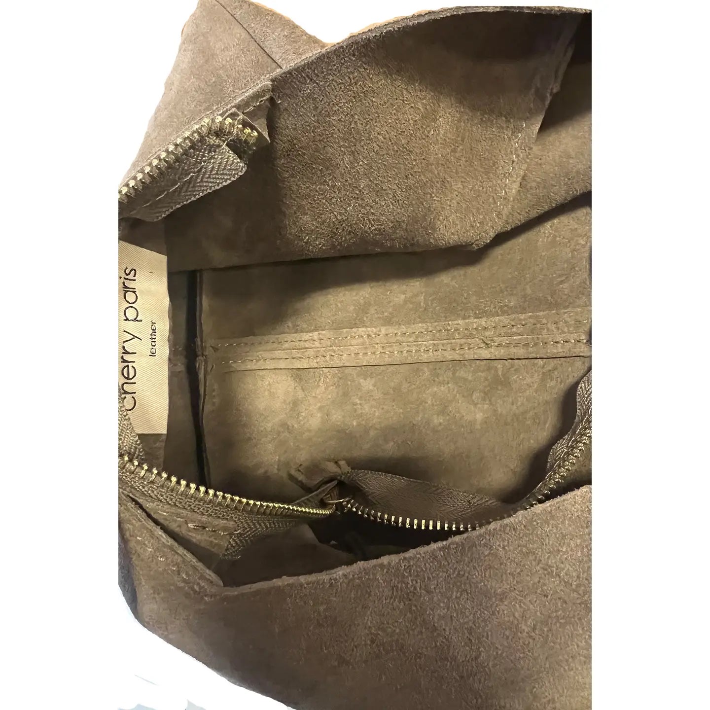 Joëlle Suede Bag - Chocolate