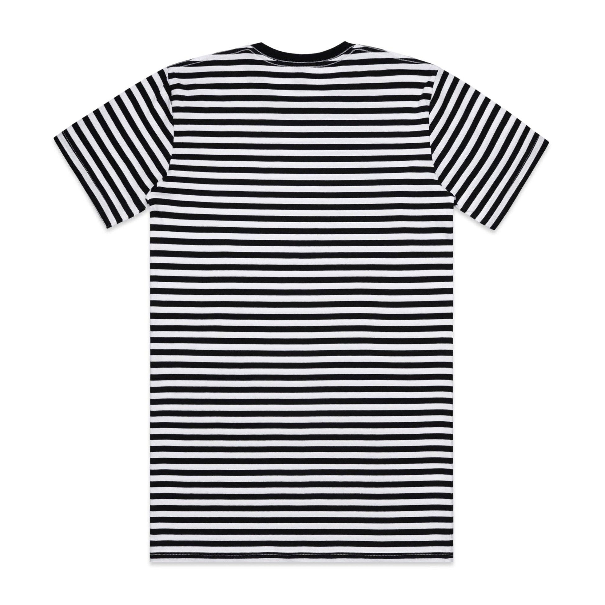 Hoy Bandit Black & White Striped T-shirt