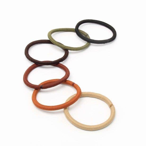 Hair Elastics - Naturals Mix