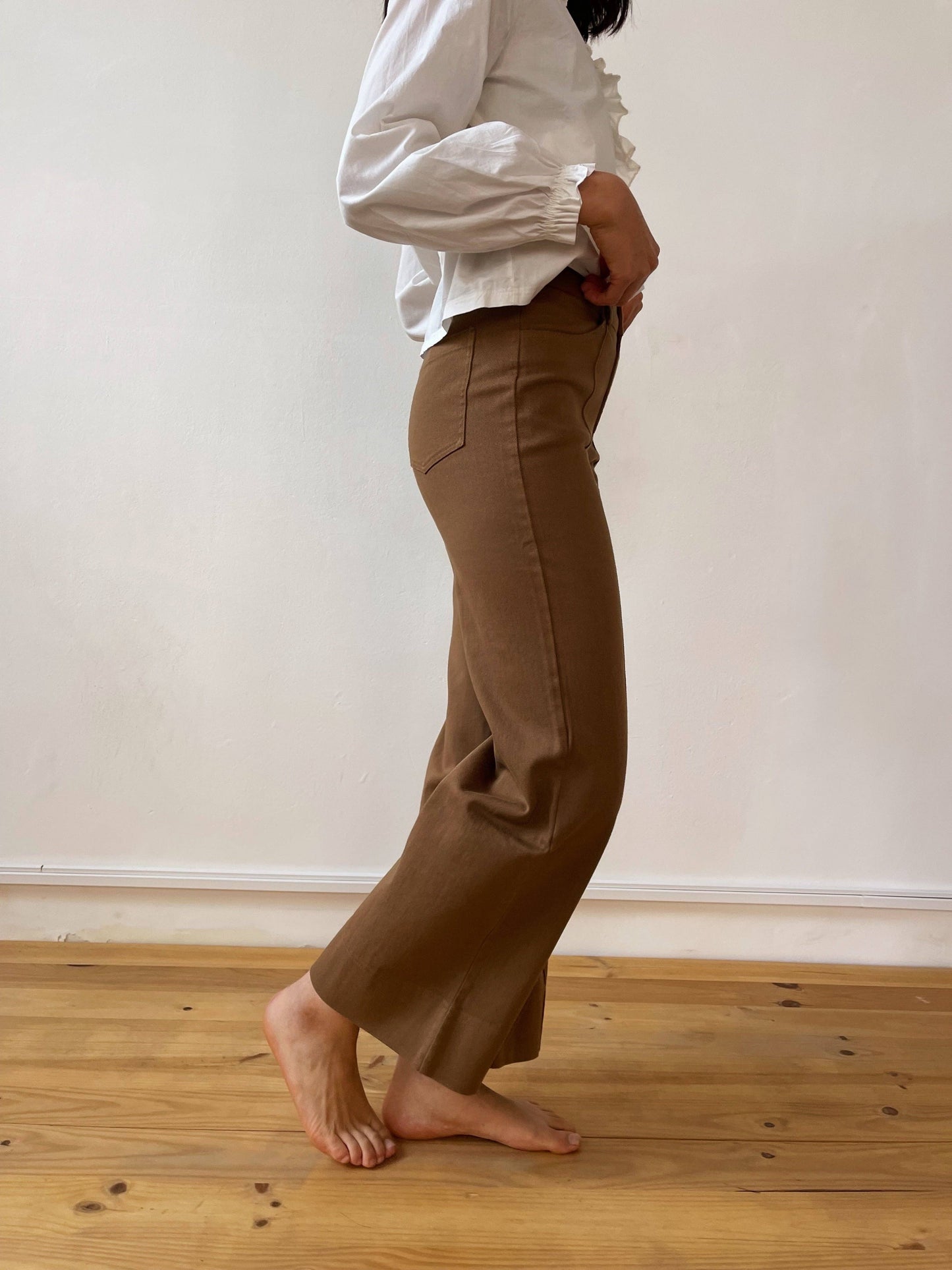 OLGA Brown Trousers