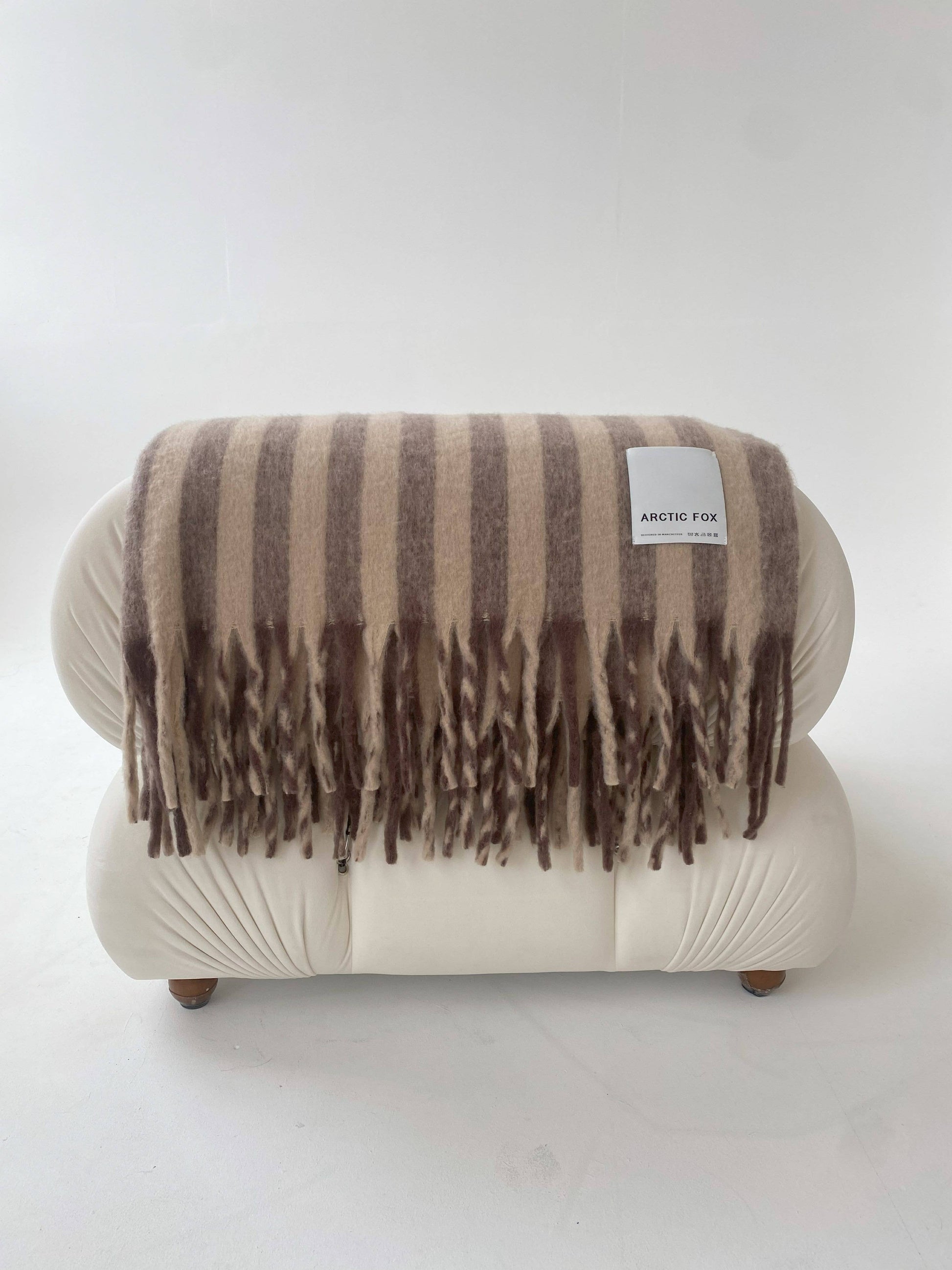 Wool Stripe Throw