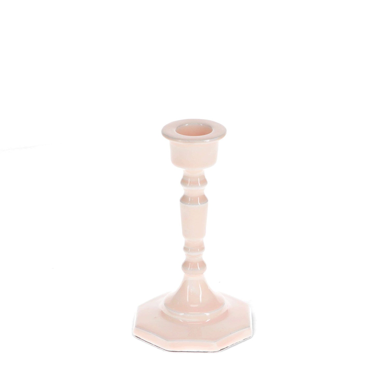 Rex London UK - Enamel Candlestick (13cm) - Pink