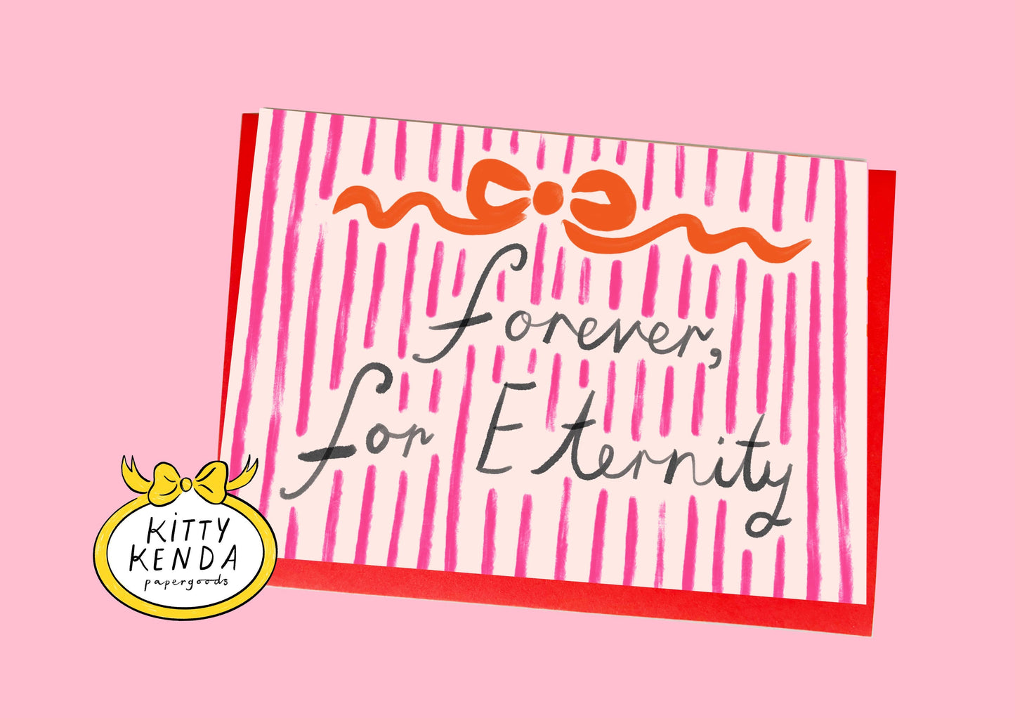 Forever, For Eternity Greeting Card