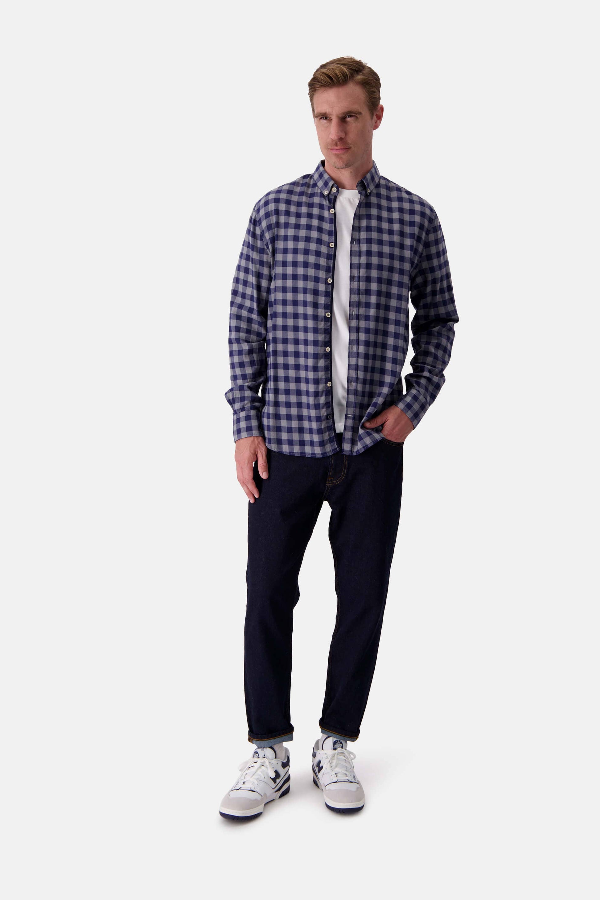 Check Cotton Shirt