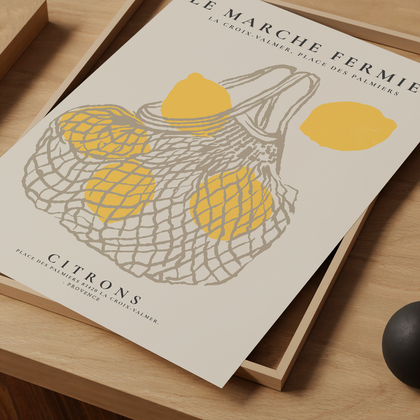 Lemons Art Print