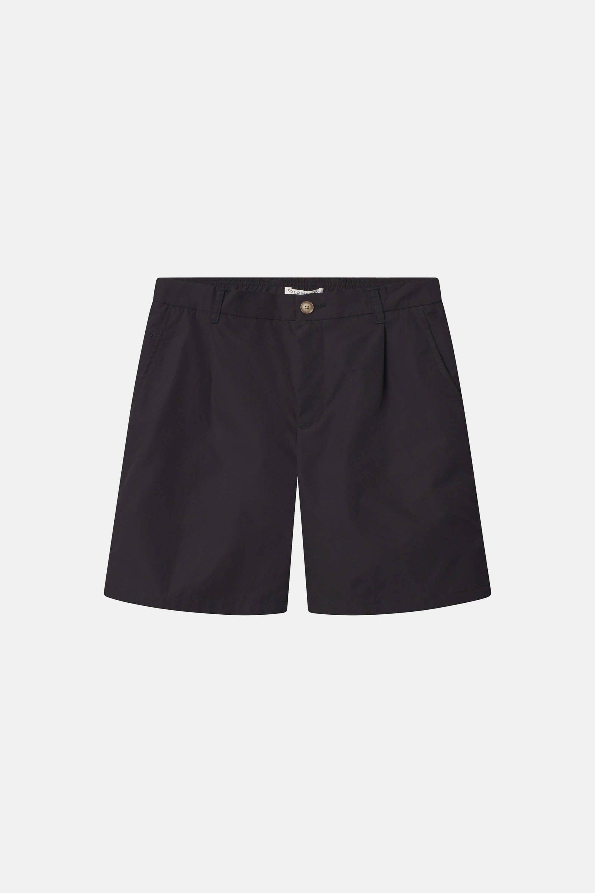 COLOURS & SONS - Shorts with Pleats - Black