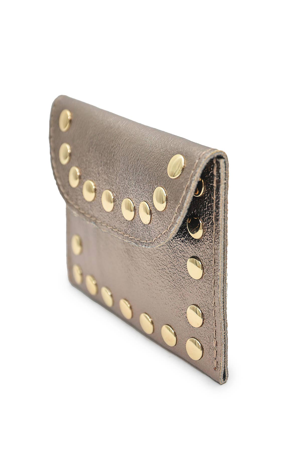 Leina Metallic Leather Coin Purse