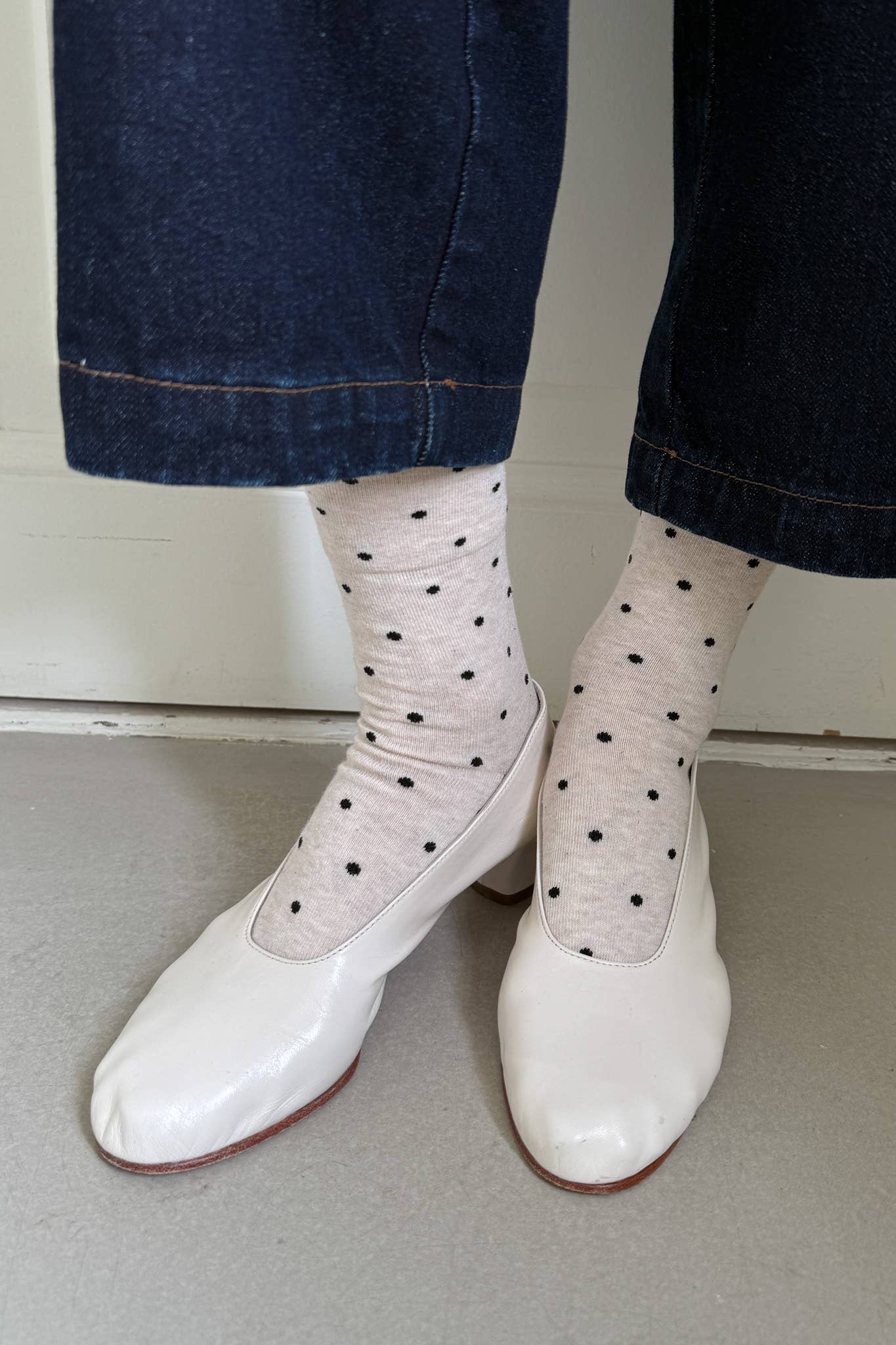 Polka Dot Sneaker Socks