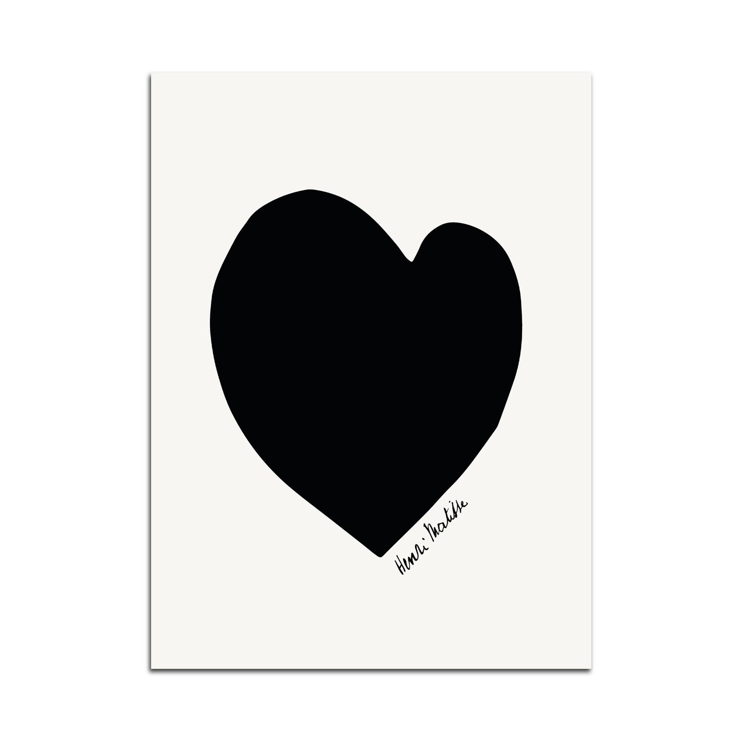 Black Heart by Henri Matisse | Art Print