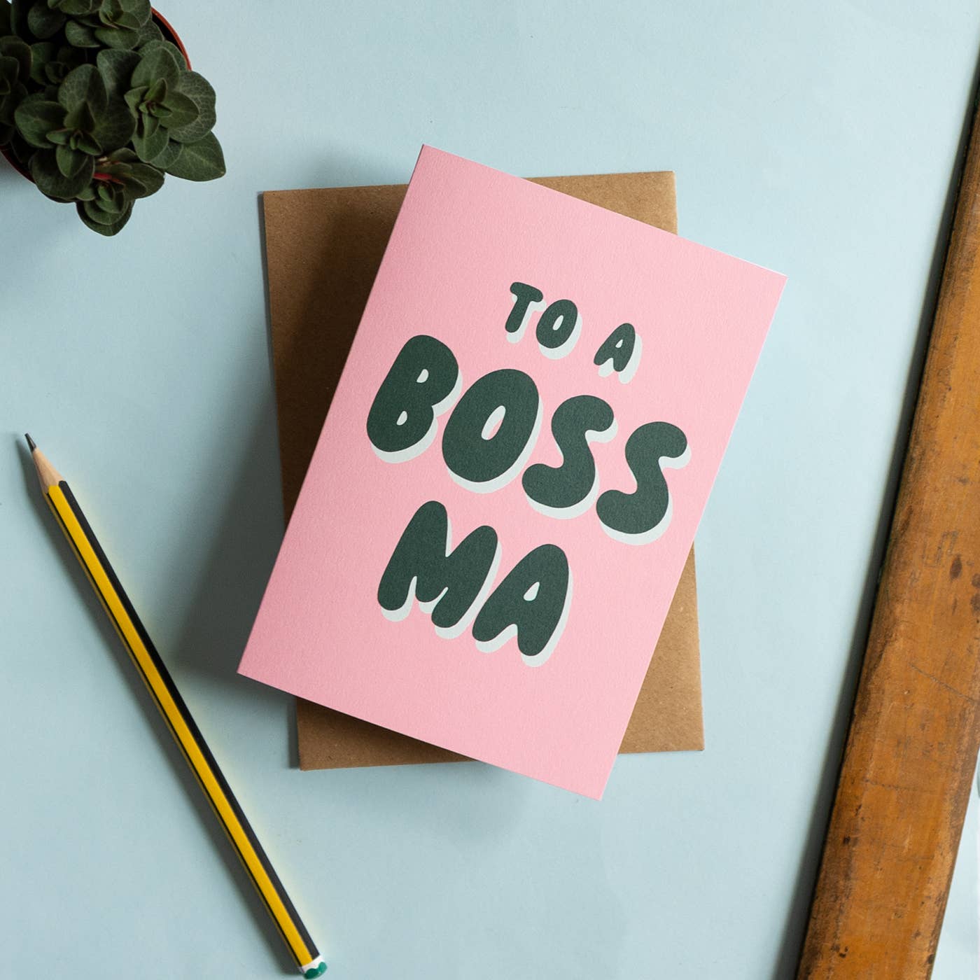 Boss Ma - Mother's Day Card