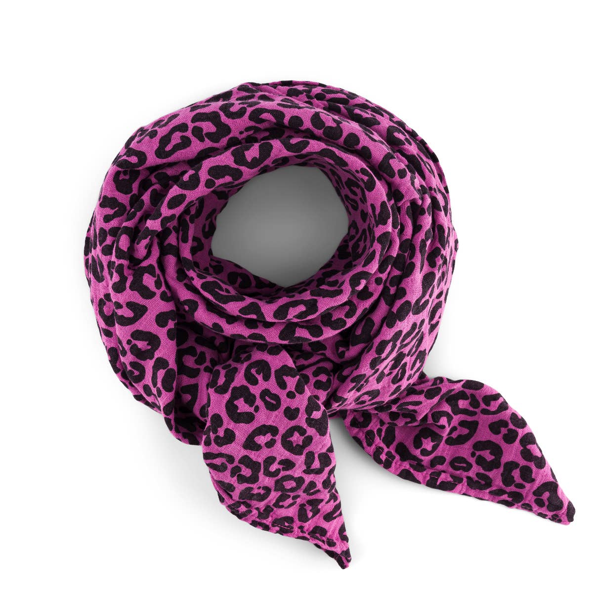 BIANCA - Leopard Baby Swaddle - Pink