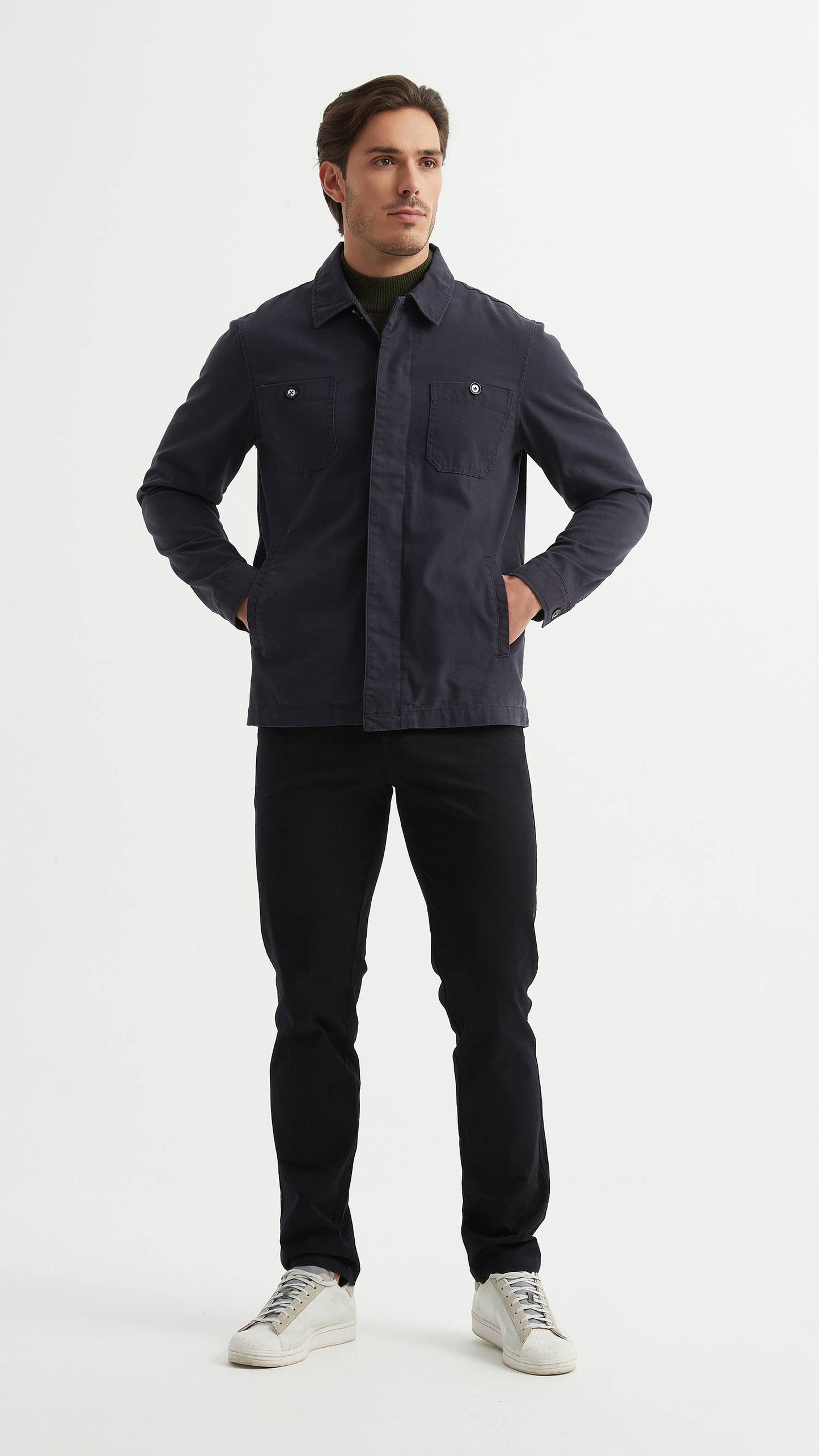 Worker Jacket - Marine Navy