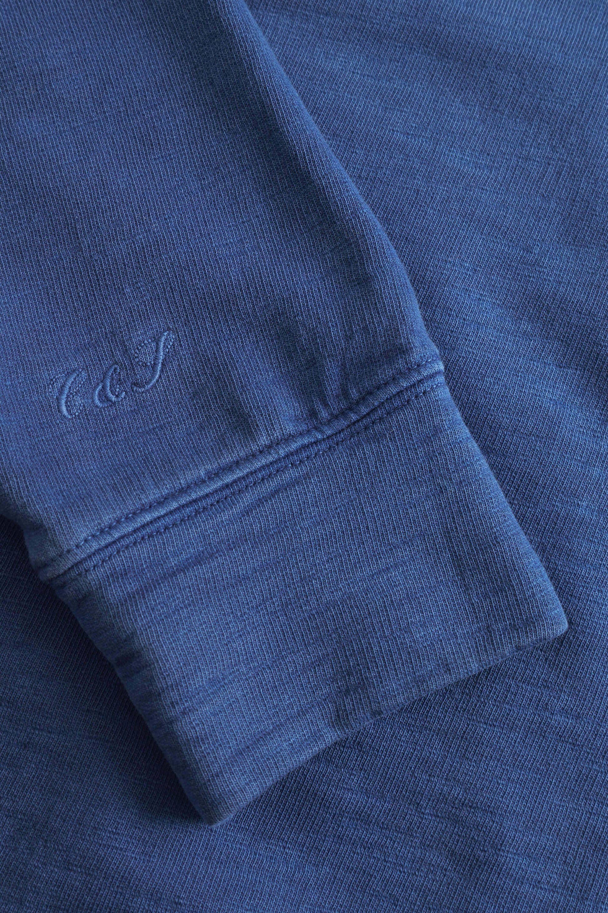 Basic Sweatshirt-Washed - Royal