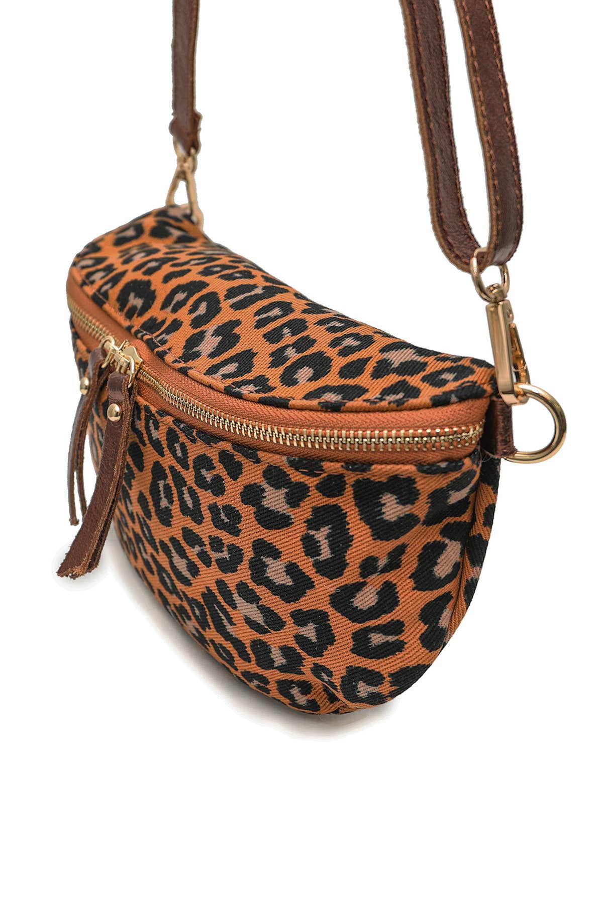 ROSA Leopard Shoulder Bag