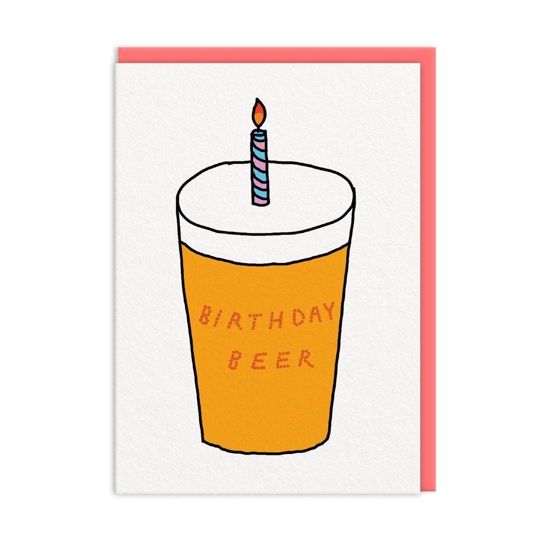 Birthday Beer Card