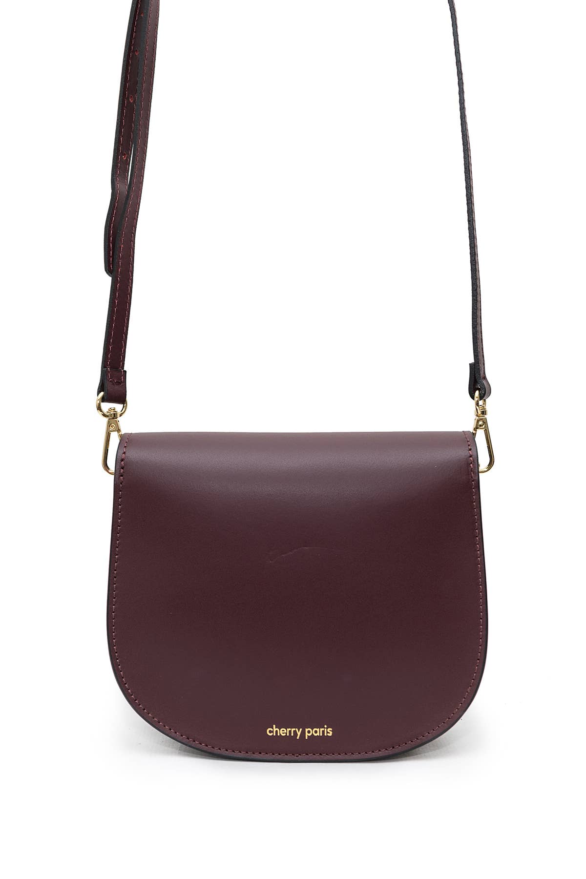 JENNIFER Leather Saddle Bag