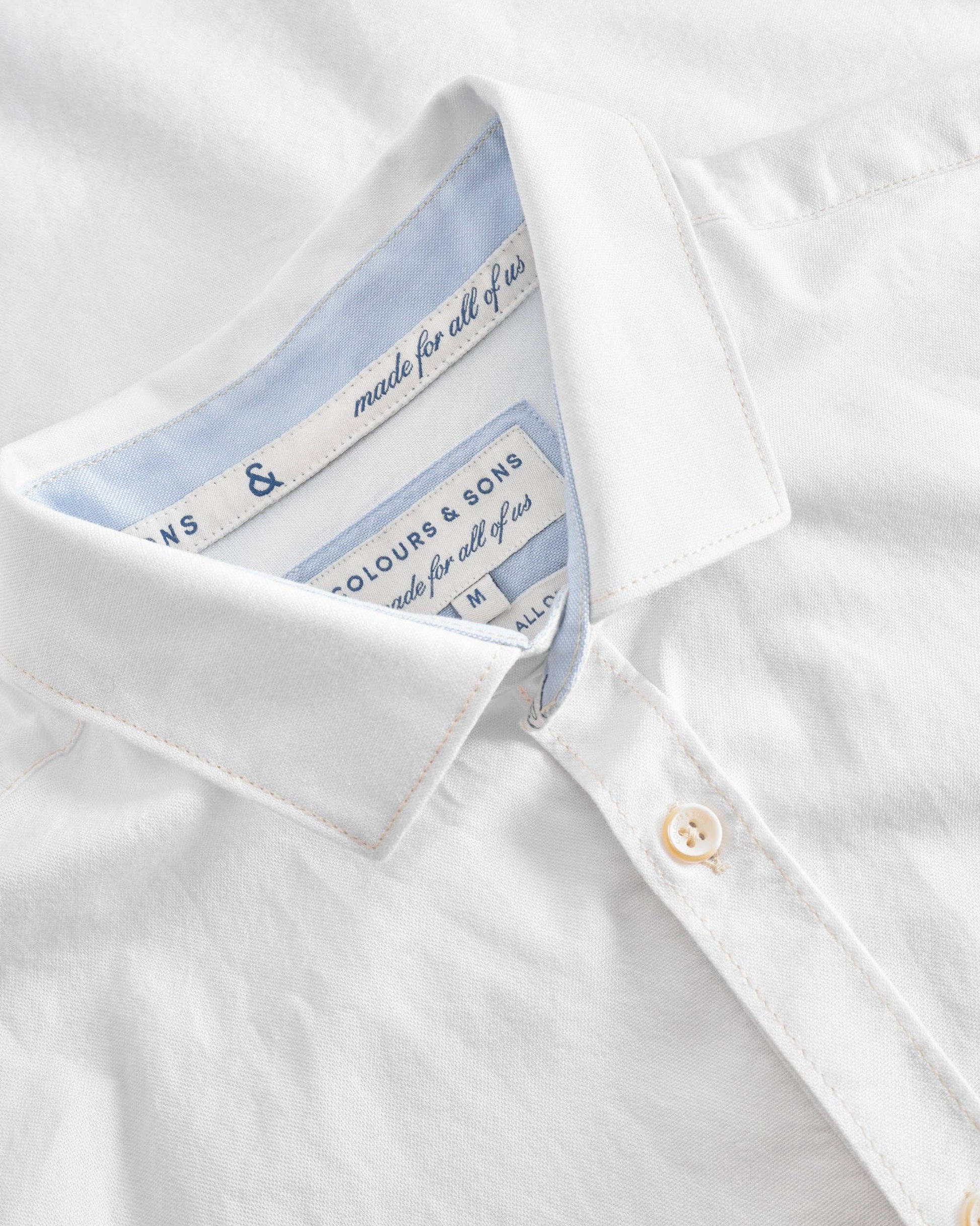 Basic Long Sleeve Oxford Shirt 