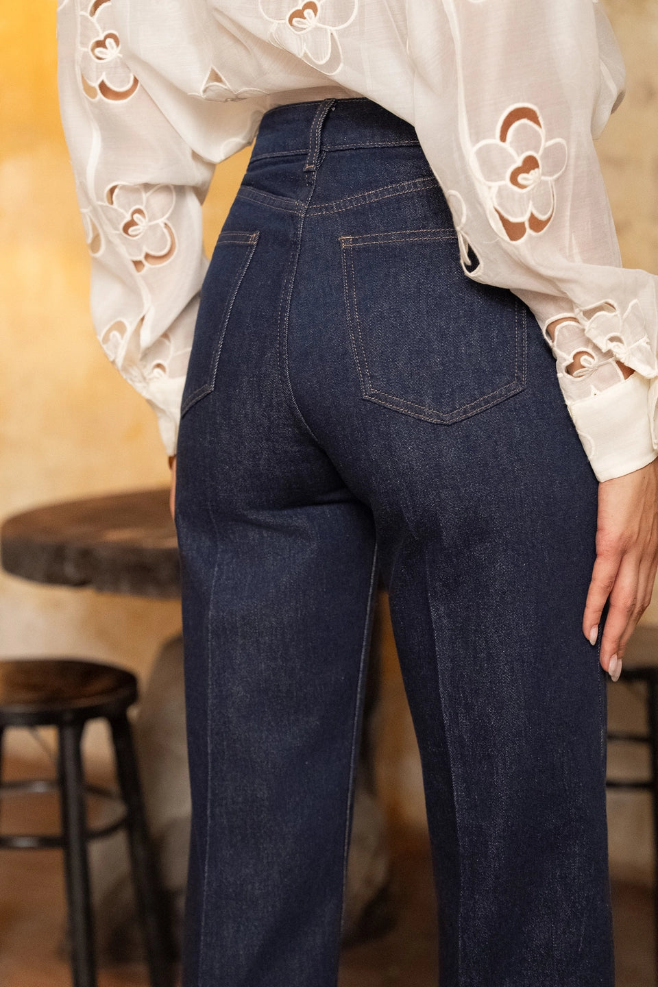Windy Cropped Wide Jean